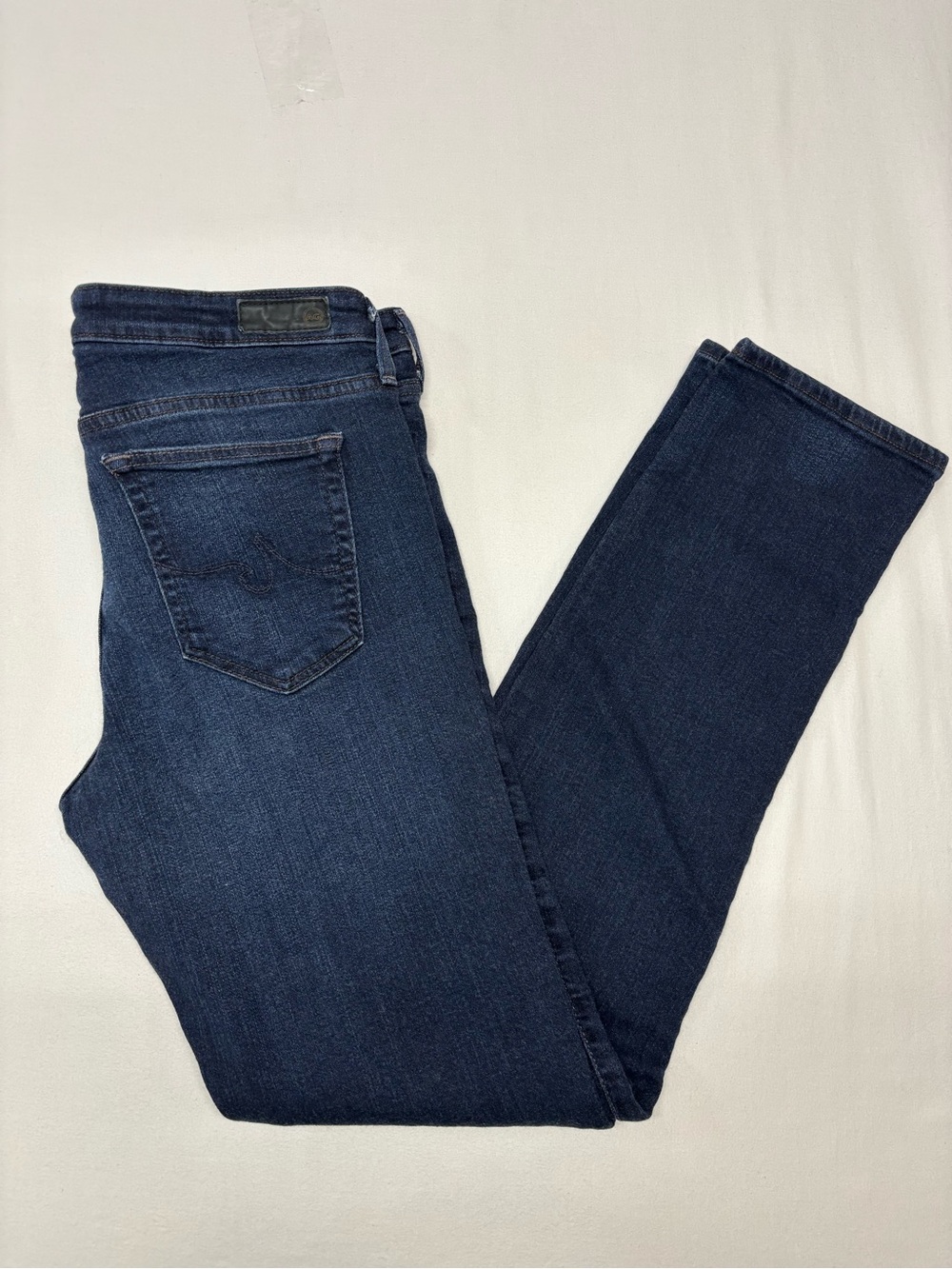 AG Adriano Goldschmied The Stilt Cigarette Leg Jeans Dark Wash Sz31 - 378 trendy